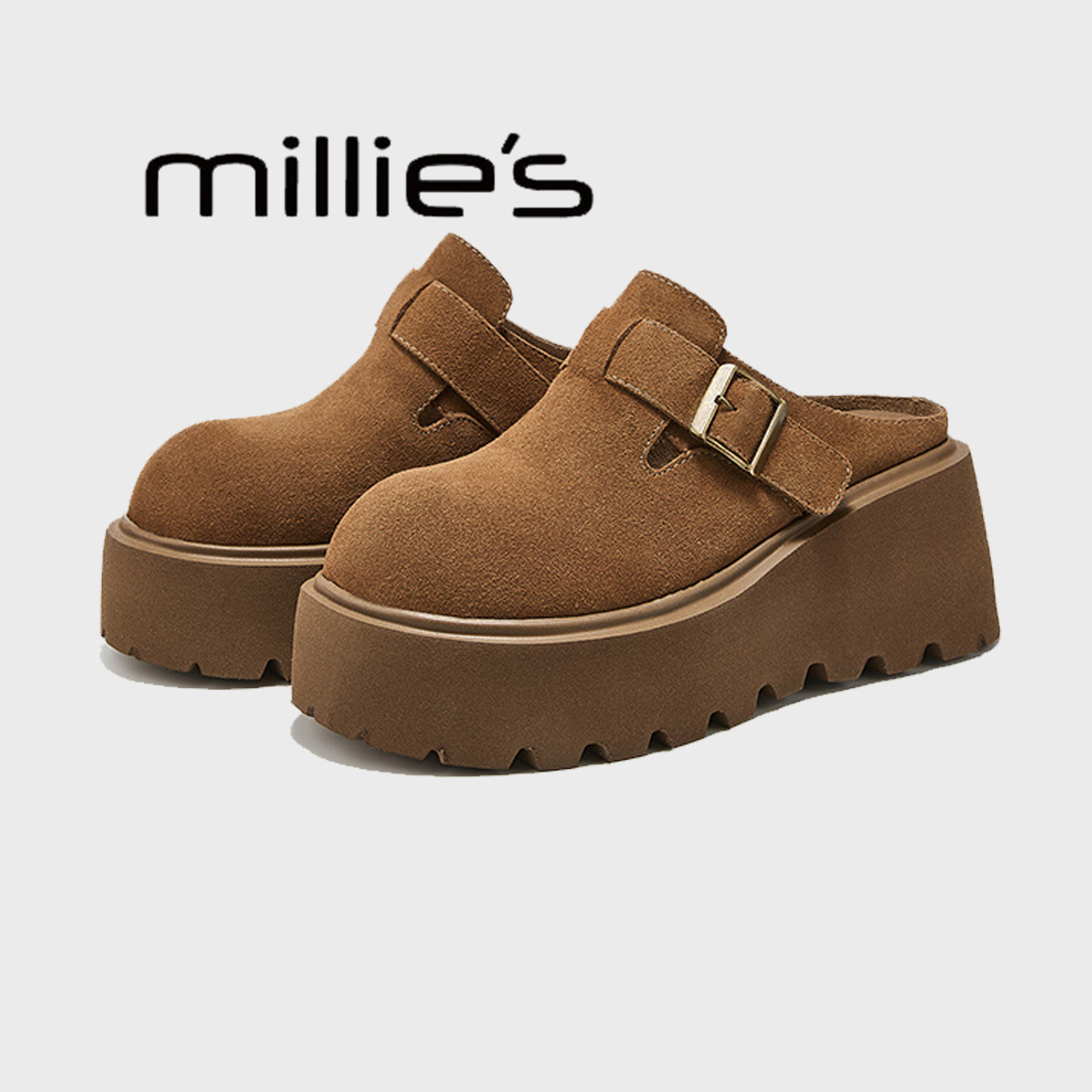 MILLIE'S/妙丽包头鞋拖鞋女