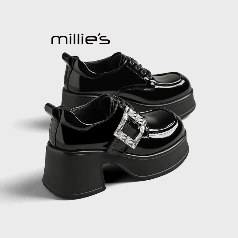 MILLIE'S/妙丽增高小个子皮鞋