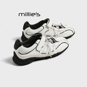 百搭舒适透气软底休闲鞋 MILLIE 女2026春季 款 妙丽运动玛丽珍鞋