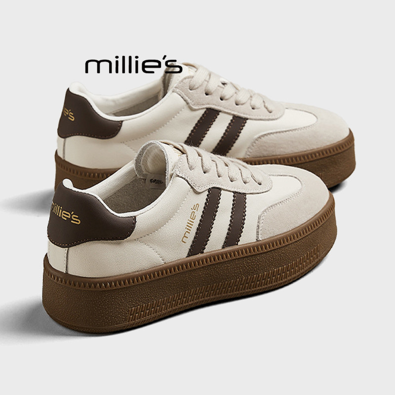 MILLIE'S/妙丽松糕底休闲鞋