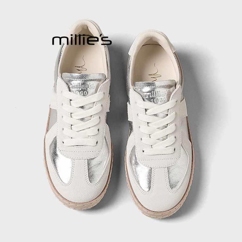 MILLIE'S/妙丽休闲阿甘小白鞋
