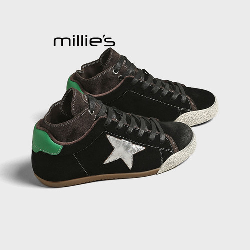 MILLIE'S/妙丽星星内增高板鞋