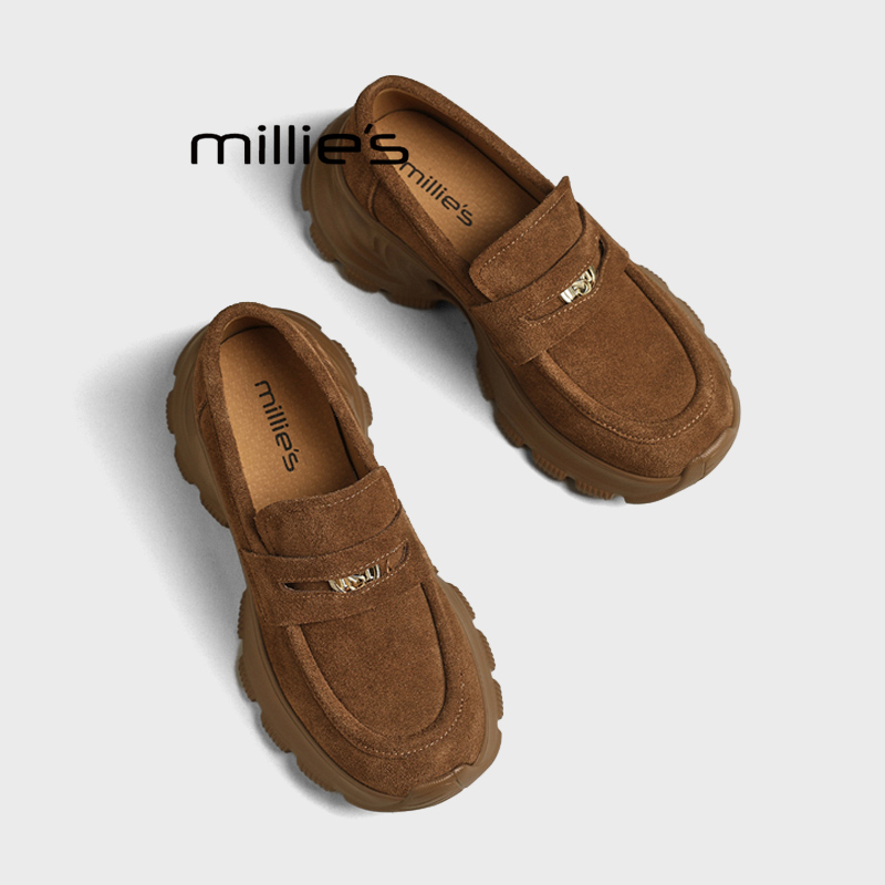 MILLIE'S/妙丽法式赫本风单鞋