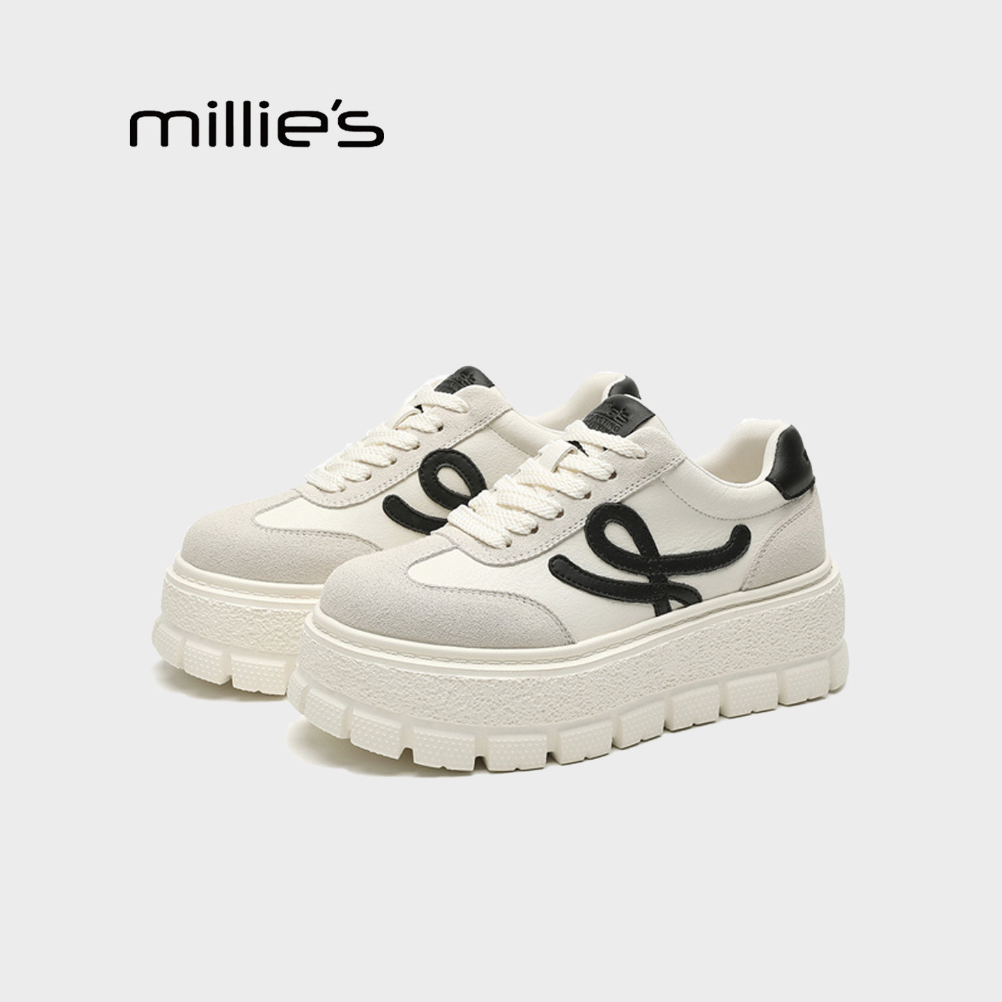 MILLIE'S/妙丽超好看厚底休闲鞋