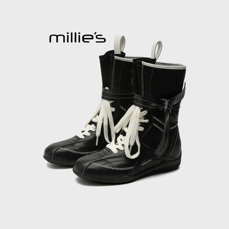 MILLIE'S/妙丽厚底轻便高帮靴