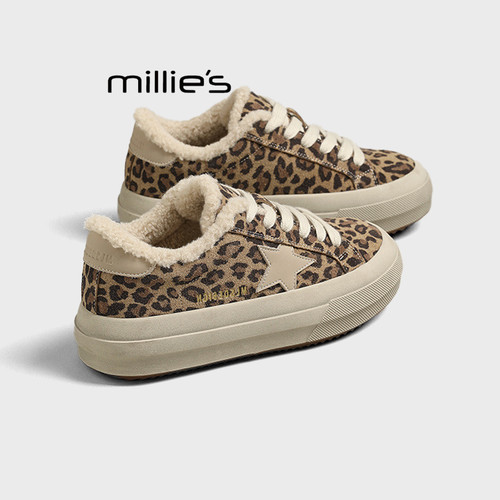 MILLIE'S/妙丽星星款增高板鞋