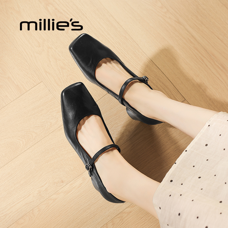 MILLIE'S/妙丽巨好看的法式凉鞋