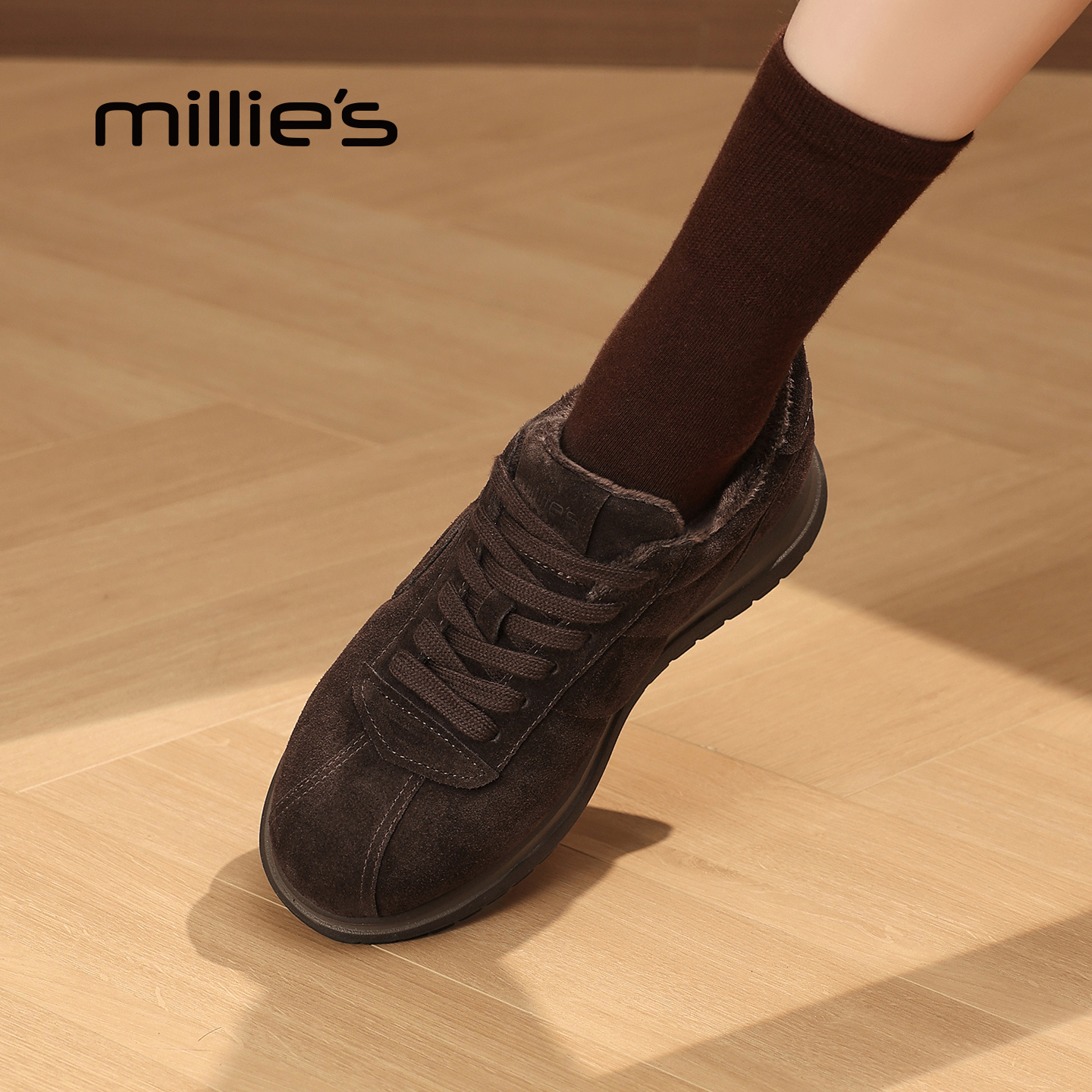 MILLIE'S/妙丽厚底休闲运动鞋