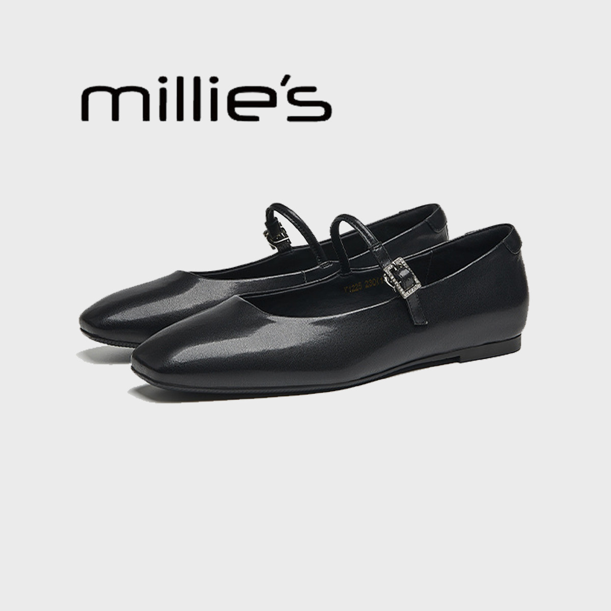 MILLIE'S/妙丽头层牛皮女鞋