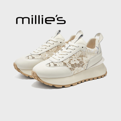 MILLIE'S/妙丽厚底增高运动鞋