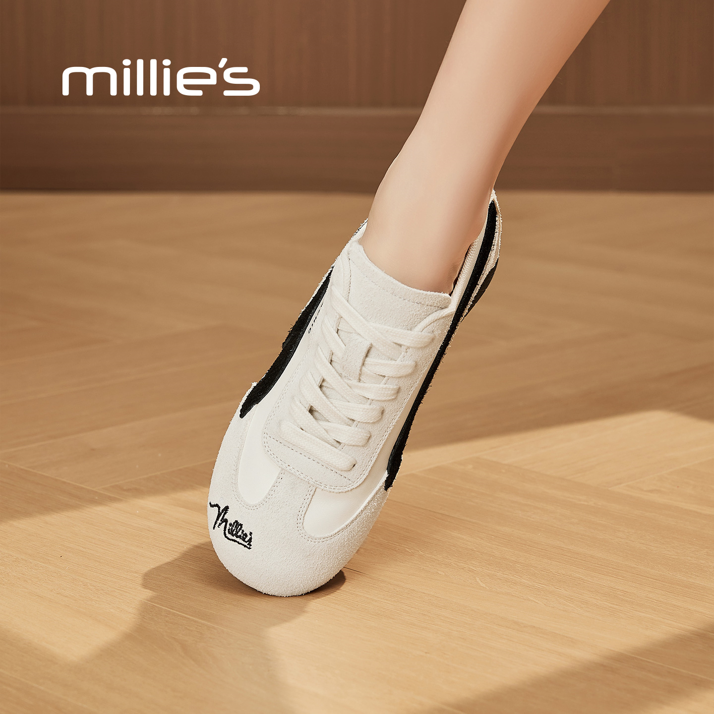 MILLIE'S/妙丽轻便休闲运动板鞋
