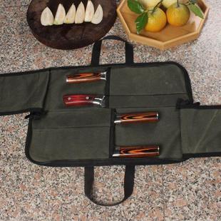户外刀具收纲袋厨师刀具包打蜡帆布刀具菜刀包耐磨刀包工具袋