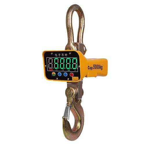 电子吊秤无线打印吊钩秤挂称行车称1T2T3T5吨10吨无线吊秤OCS-5T