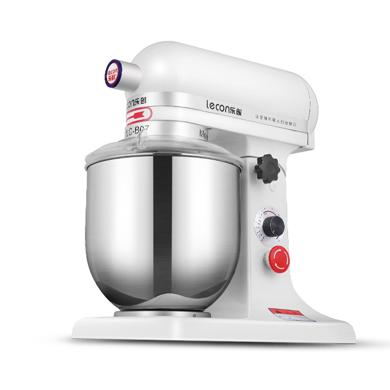 乐创鲜奶机7L和面机商用揉面机搅拌机厨师机打蛋器奶油打发机