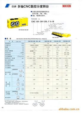 应曰研NKEN多轴供数控IK分度头
