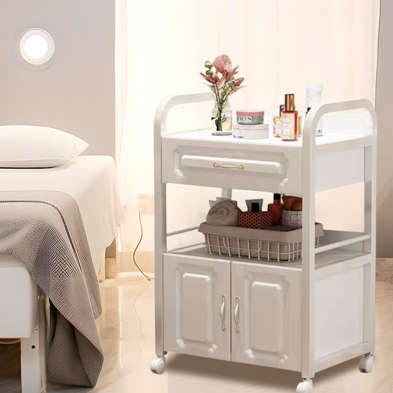 美容院小推车多功能收纳推车可移动小推车美发美甲工具车美容院专