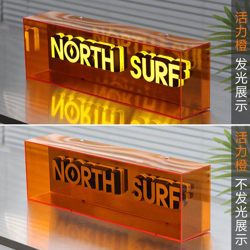 迷你发光字压克力灯箱广告牌招牌门牌灯牌门头户外发光灯个性制作