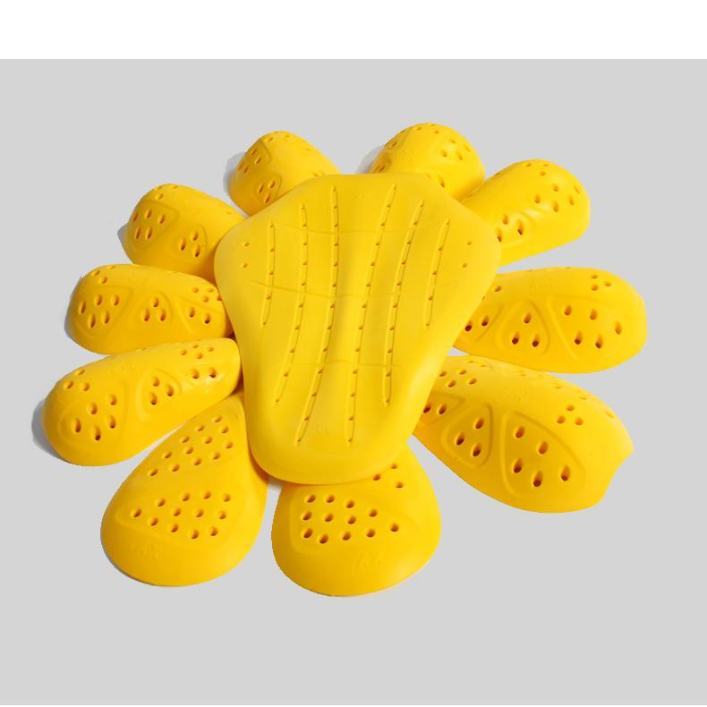 摩托车骑行服内置护具CE2级吸震XY慢回弹护背护肩护肘护膝护胯胸