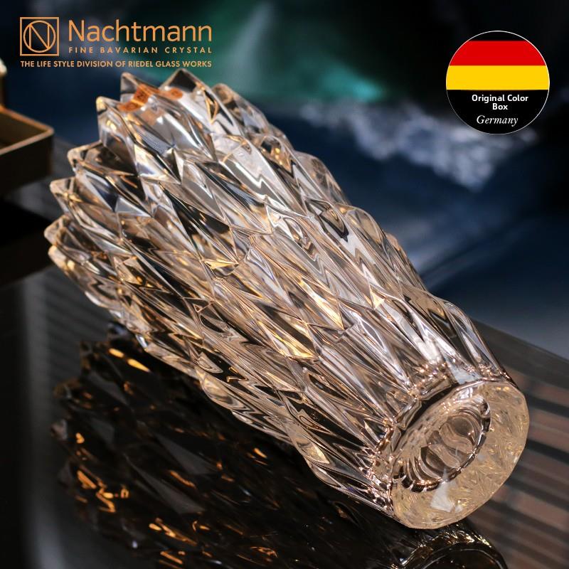 Nachtmann进口水晶玻璃花瓶轻奢高级感花瓶摆件客厅插花花瓶