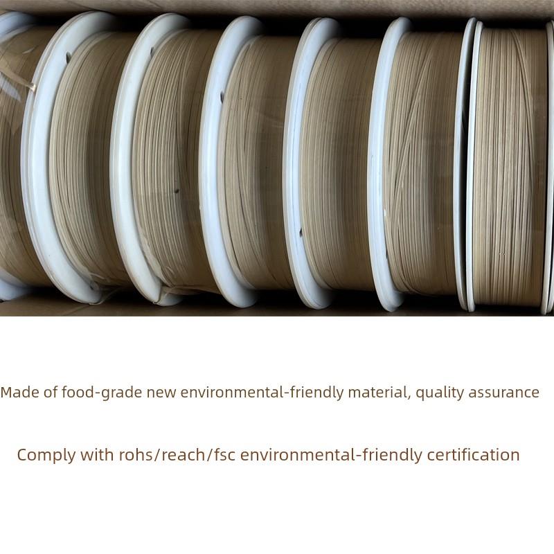 厂家直销全卷牛皮纸铁芯扎带包装密封绳数据电缆扎带