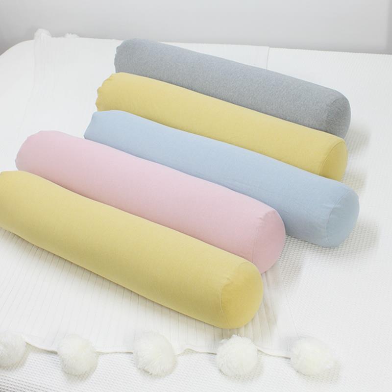 全棉针织棉侧睡长枕婴儿孕妇纯棉圆柱枕头女生夹腿睡觉长条枕抱枕