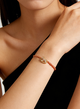 【白马寺正品】2026本命年红色手绳太岁手链女编织属马护身符礼物