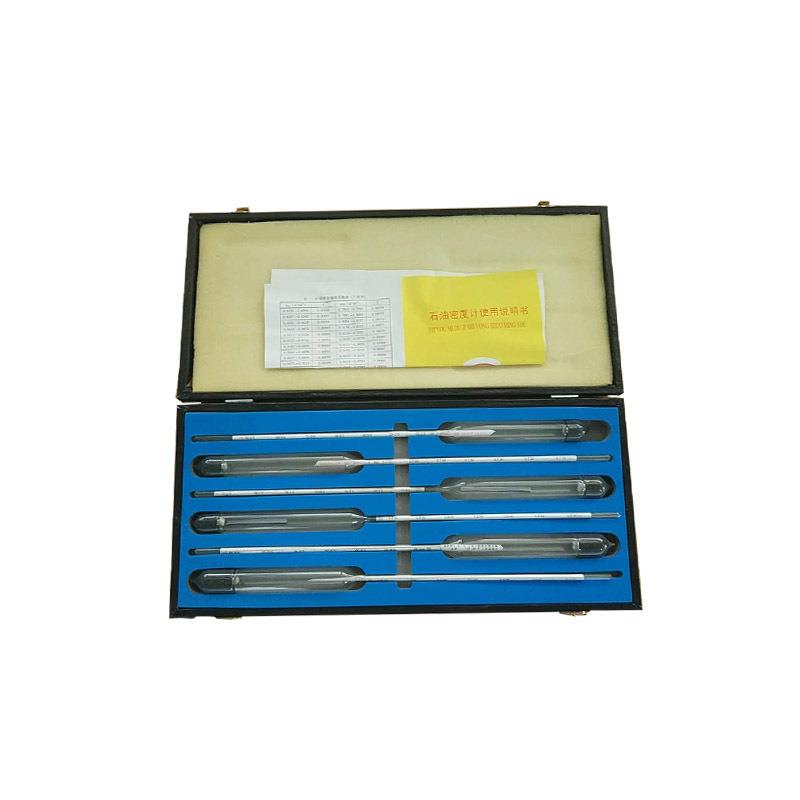 牌石油密度计5支组650-900五支组密度计厂家热销量大优惠