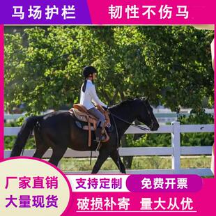 pvc塑钢马场护栏围栏栅栏 牧场萌宠农场牛场景区工地圈地养殖护栏