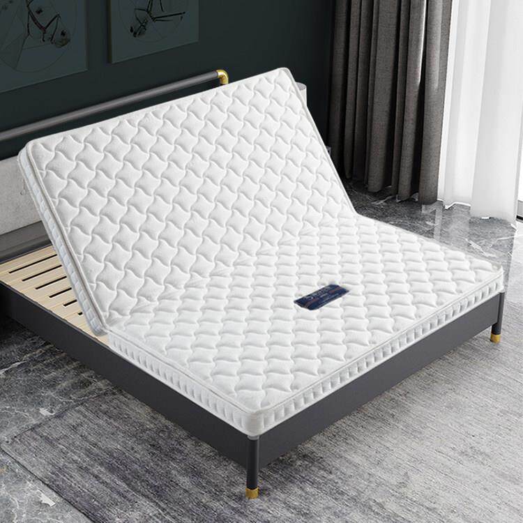 海马床垫两折叠黄麻棕0甲醛榻榻米乳胶家用卧室儿童护脊偏硬1.2米