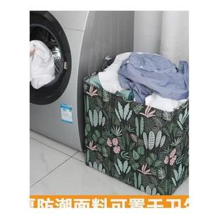 超厚收纳袋子可折叠防潮防尘家用衣服被子搬家打包高级棉麻整理袋