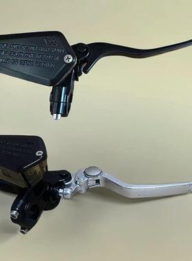 杜卡森dk400机车配件碟煞泵手柄新世纪剑影离合器牛角手把手炳