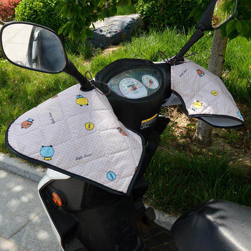 电动电瓶机车电动自行车双面防水防风防雨手套手把套春秋薄款夏季