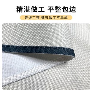半门帘隔断帘免打孔家用卧室隐私帘布遮L挡厕所客厅卫生间挂帘