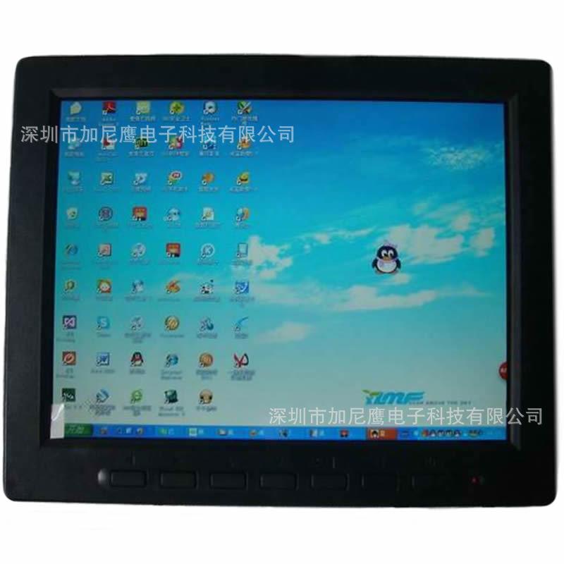 加尼鹰8视寸示器HDMI监器4比3屏高清VGA显BNCR8001-1-HCA头工业显