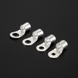 接线端子铜鼻子接线耳 冷压式 50平方OT系列冷压端头 圆形裸C端子