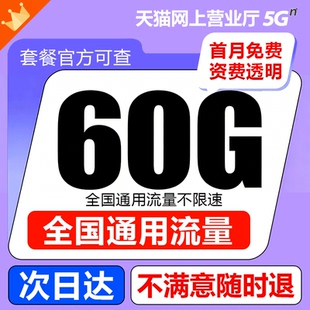 中国广电流量卡官方旗舰店升卿卡无线量全国通用套餐手机网卡
