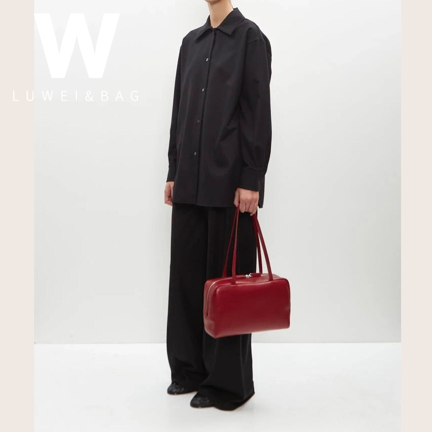 RowAstra真皮波士顿保龄球包