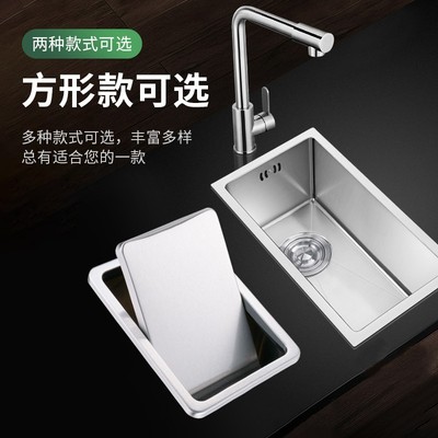 嵌入式垃圾桶台面装饰盖配件家用厨房卫生间圆形挂式不锈钢摇翻盖