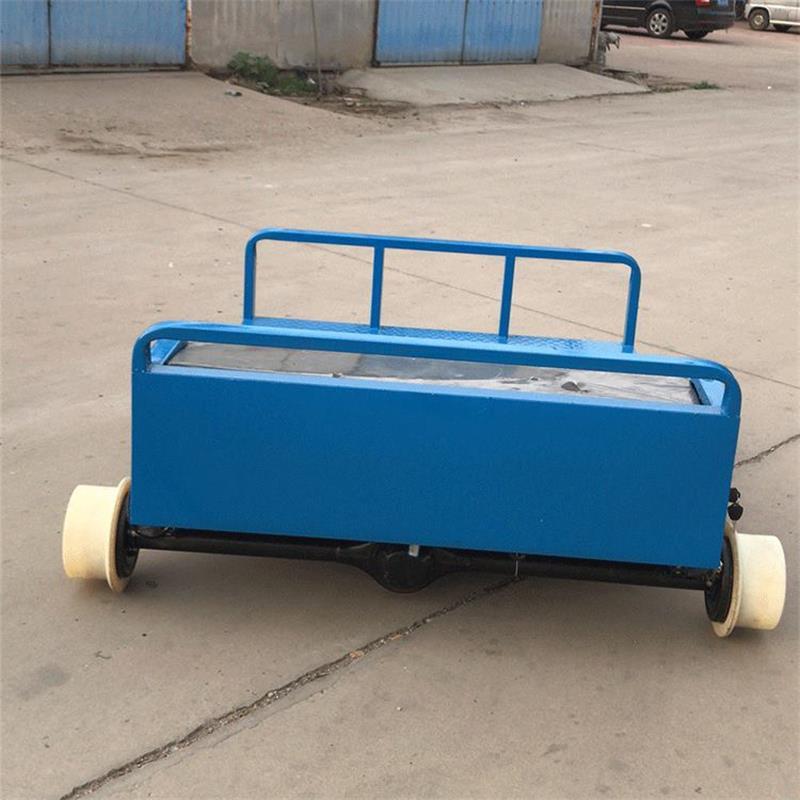 铁路轨道平板车电动遥控工具车尼龙轮载重大带刹车可按需选购