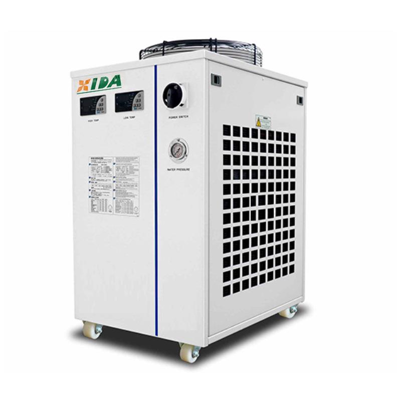 激光机专用冷水机冷媒双温控多种警报功能选配加热器节能制冷机