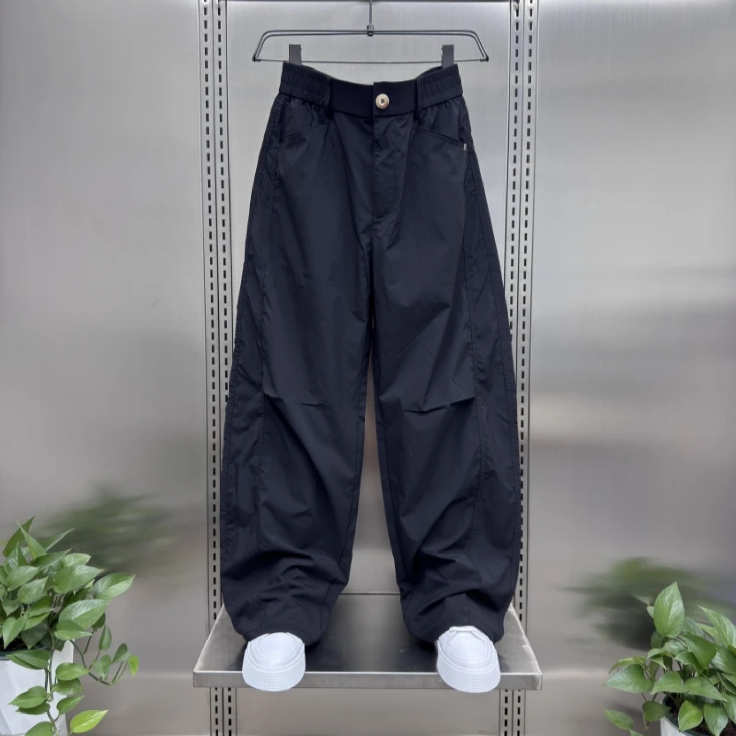 春季新款轻薄舒适简约百搭净版纯色宽松显瘦男款时尚户外休闲长裤