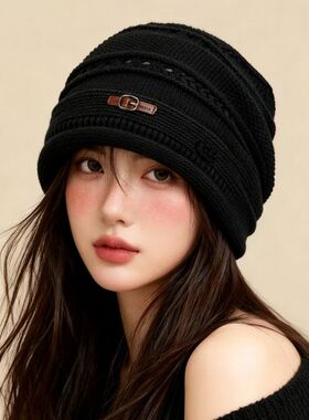 2026秋美式甜酷高克重加绒堆堆帽