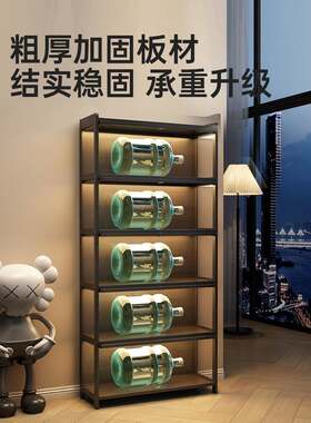 家用展示柜亚克力锁层模防型带透明玩具摆放艺术品收纳玻璃JYCLG-