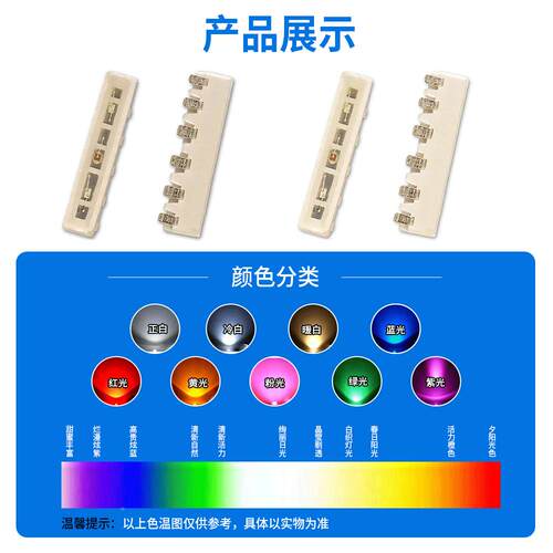 超高020亮led020GB灯珠六脚共极阳共七阴彩三色灯红R绿蓝贴片式二