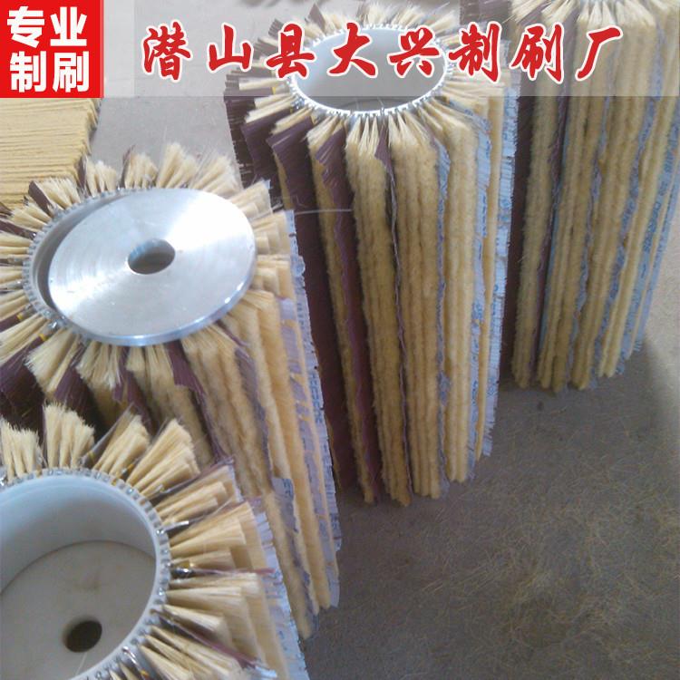 毛刷厂家IOI生产砂光砂纸刷辊砂光剑麻砂辊带条木工抛光辊定