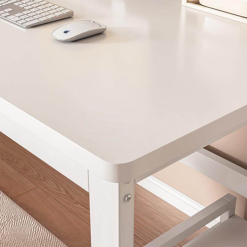 实木电脑台式可JMH84375主机户型办公桌卧室书桌学生放家用桌桌子