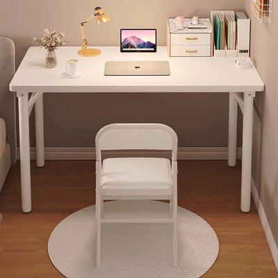 折叠桌免安电装家用电脑桌学生写字简桌便易书桌餐80943桌可移动