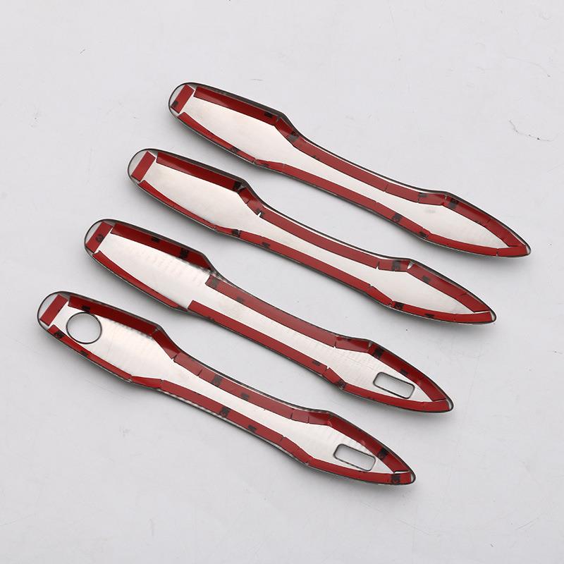 P1544/P115-19款PRIUS50改RIUSXW0PHV拉手饰条拉5手贴不P锈钢装装