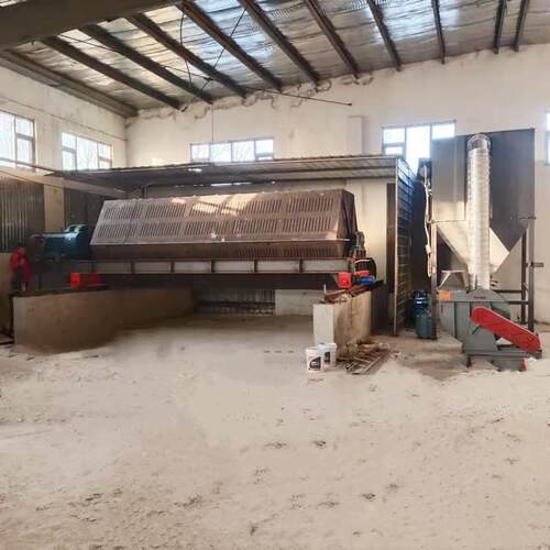 电式火烧铁干磨机抛六角厂滚筒零件除油锈光PG187653机批量去毛刺