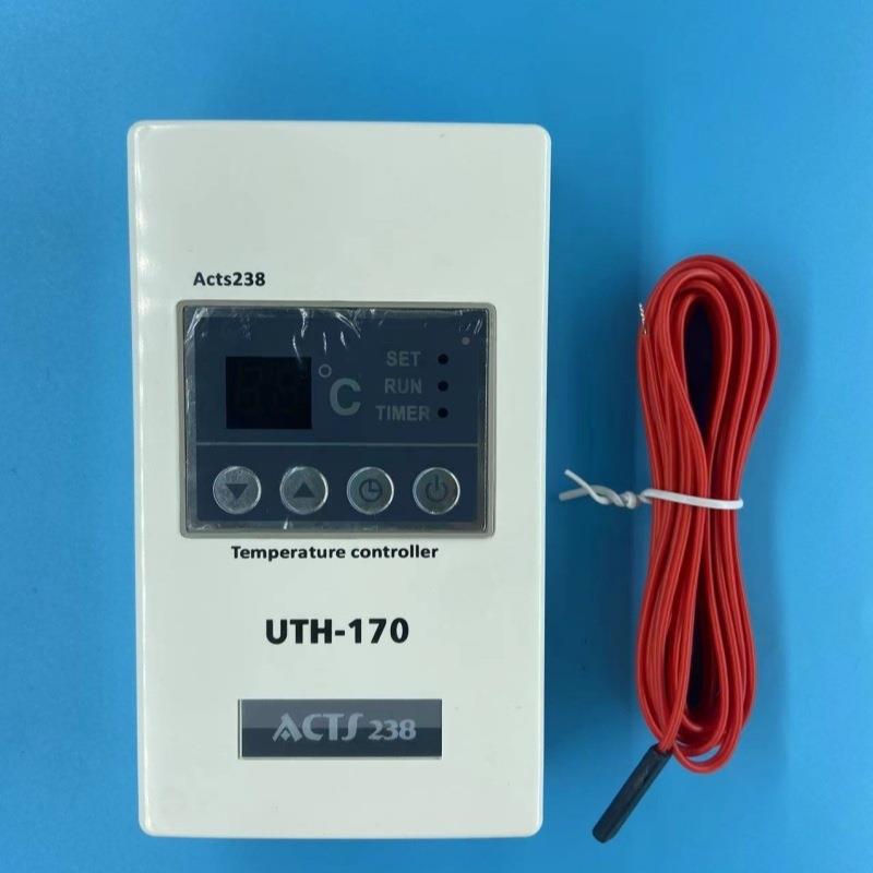 汗蒸房温控器HUT制17200AMB210电热膜电地暖炕温度调节控开0关